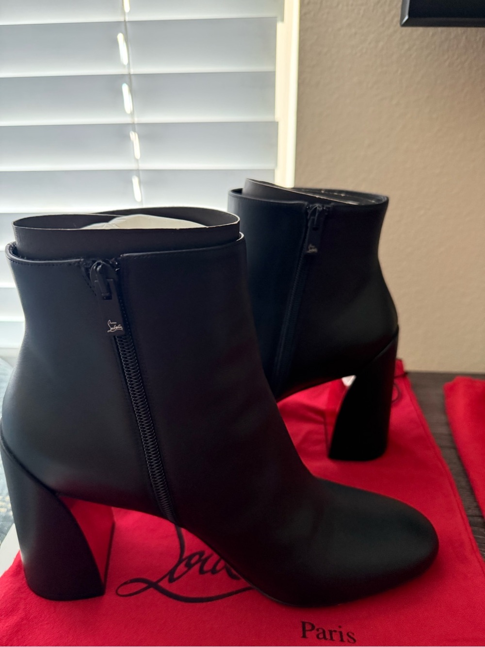 Christian Louboutin Black Jane Booty